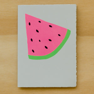 Watermelon Card - Wynwood Letterpress
