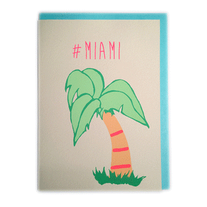 #Miami Card - Wynwood Letterpress

