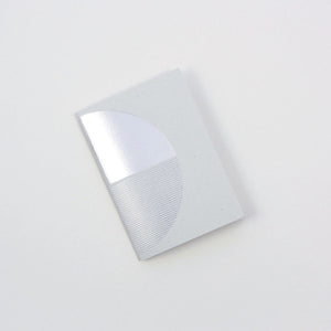 Grey & Silver Geometric Mini Notebook - Wynwood Letterpress
