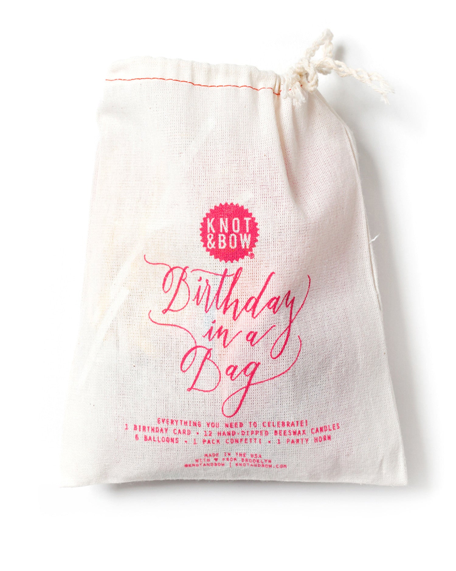 Birthday in a Bag (Pink) - Wynwood Letterpress
 - 2